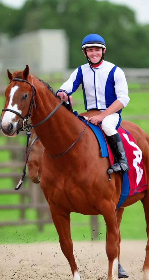 Image similar to horse jockey