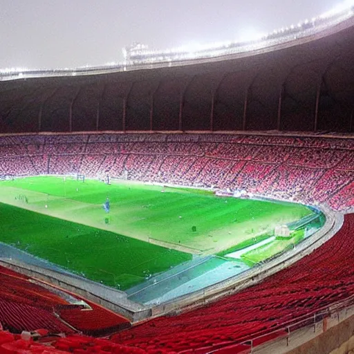 Image similar to Baghdad national stadium,