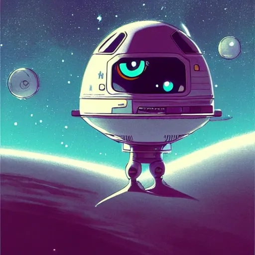 Prompt: portrait of an astronaut pusheen the cat, on a planet, ufo, spaceship, concept art by makoto shinkai, dan mumford, digital art, highly detailed, intricate, sci - fi, sharp focus, trending on artstation hq, deviantart, unreal engine