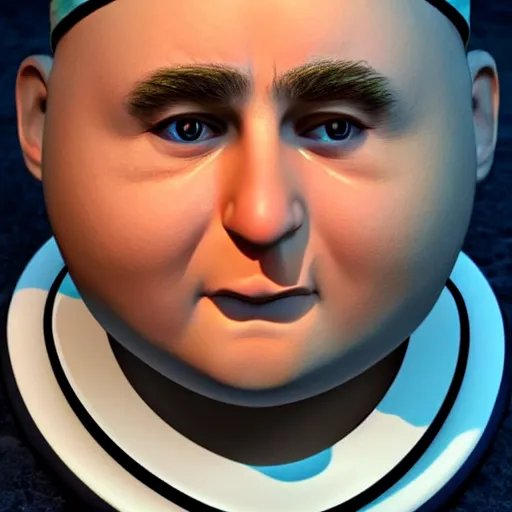 Prompt: eric cartman face from south park cgsociety photorealistic cg model