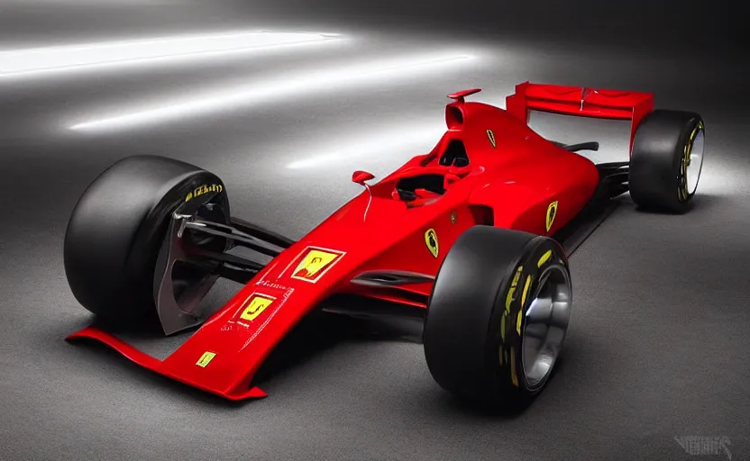 Image similar to “A 2025 Ferrari Formula One Concept, studio lighting, 8K”