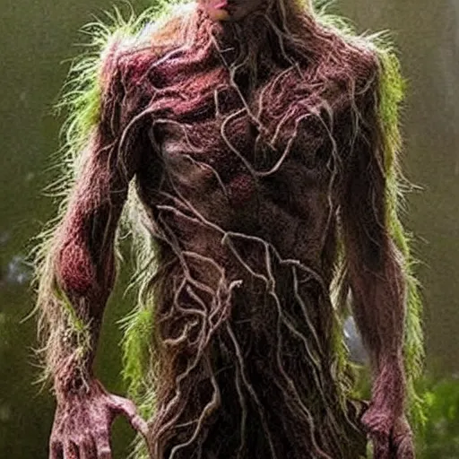 Image similar to nicolas cage is groot