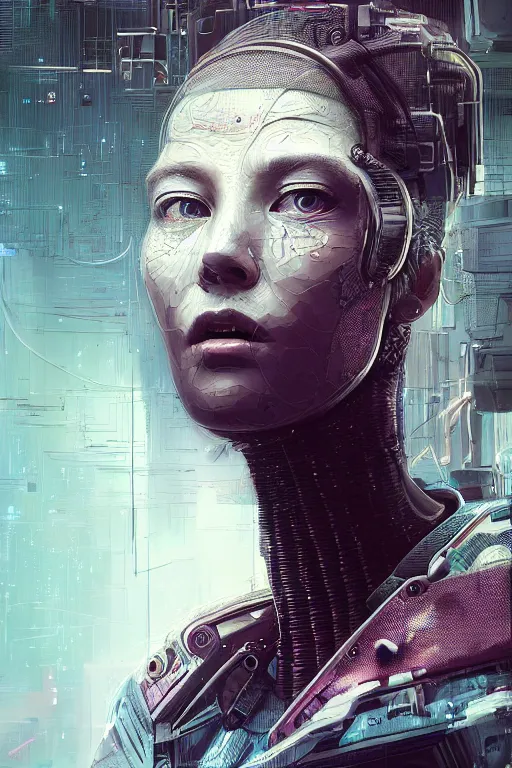 Image similar to hyperrealistic portrait of a woman monster astronaut, full body portrait, well lit, intricate abstract. cyberpunk, intricate artwork, by Tooth Wu, wlop, beeple. octane render,in the style of Jin Kagetsu, James Jean and wlop, highly detailed, sharp focus, intricate concept art, digital painting, ambient lighting, 4k, artstation