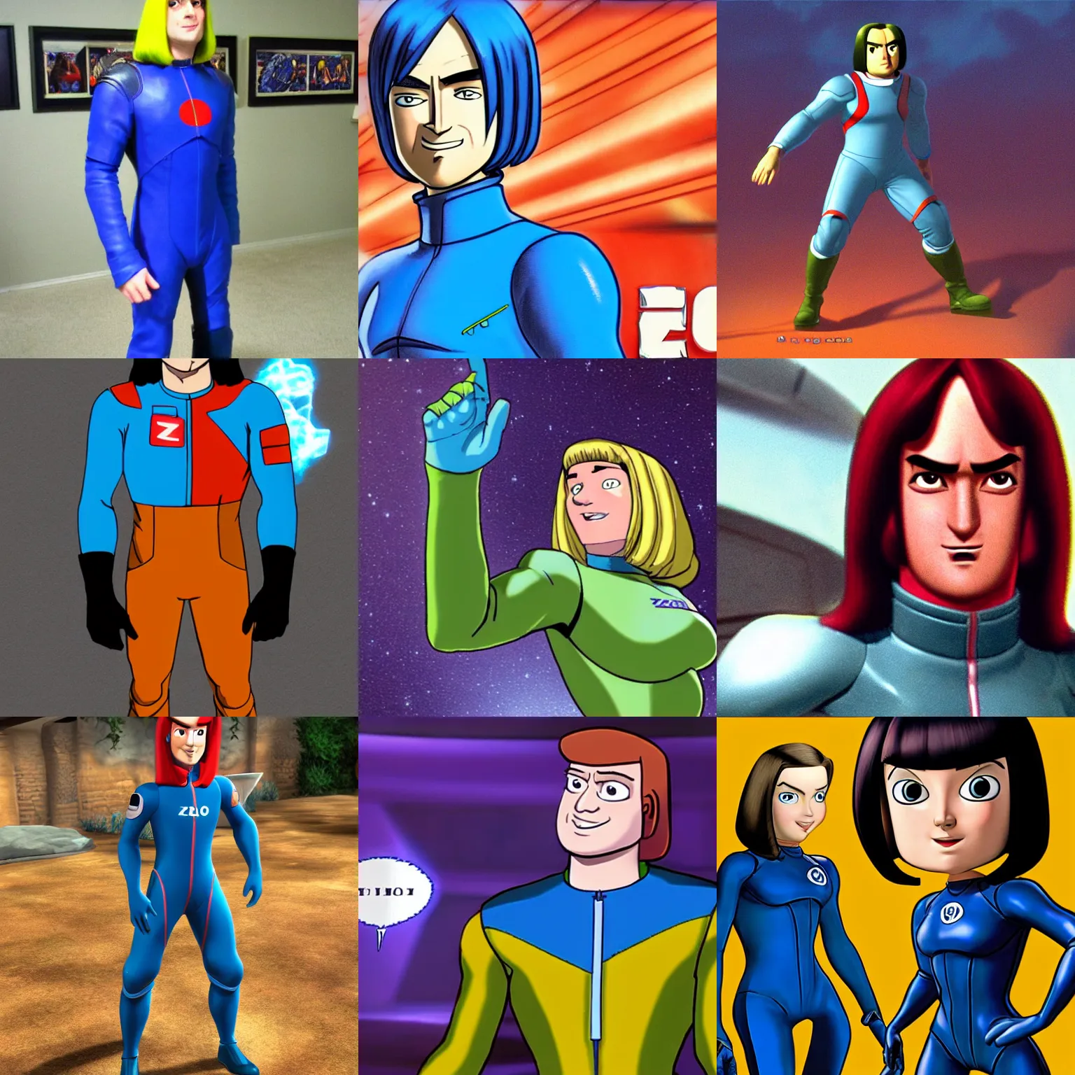 Prompt: zero suit lord farquaad