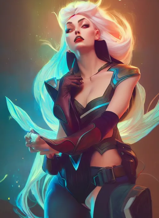 Prompt: ashe from league of legends, splash art, path traced, octane render, highly detailed, high quality, digital painting, hd, alena aenami and artgerm, karol bak, alphonse mucha, tom bagshaw