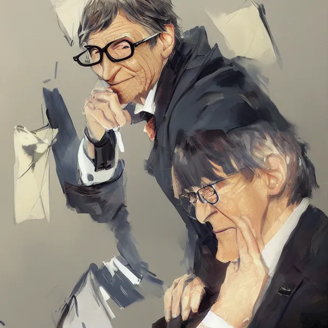 High Definition, Bill Gates as an Anime Character.