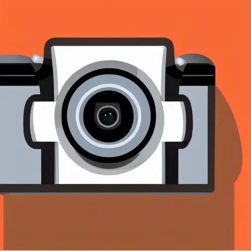 Image similar to a illustration of a icon in the shape of video camera