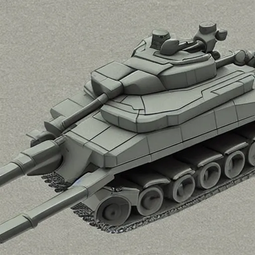 Image similar to futuristic battle tank