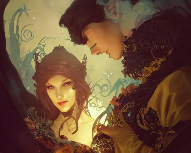 Image similar to photography of chris ofili, deep focus, d & d, fantasy, intricate, elegant, highly detailed, digital painting, artstation, concept art, matte, sharp focus, illustration, hearthstone, art by artgerm and greg rutkowski and alphonse mucha