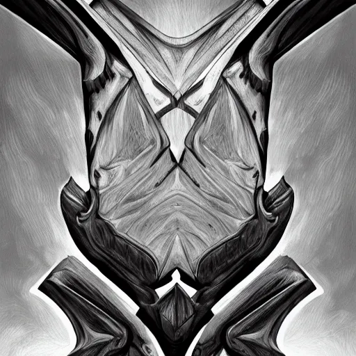 Prompt: symmetric, black and white fantasy sword, crude, highly detailed, digital painting, 4k, HDR, concept art, smooth, sharp focus, illustration, matte finish, high contrast, 3d depth, masterpiece, vivid colors, artstationhd