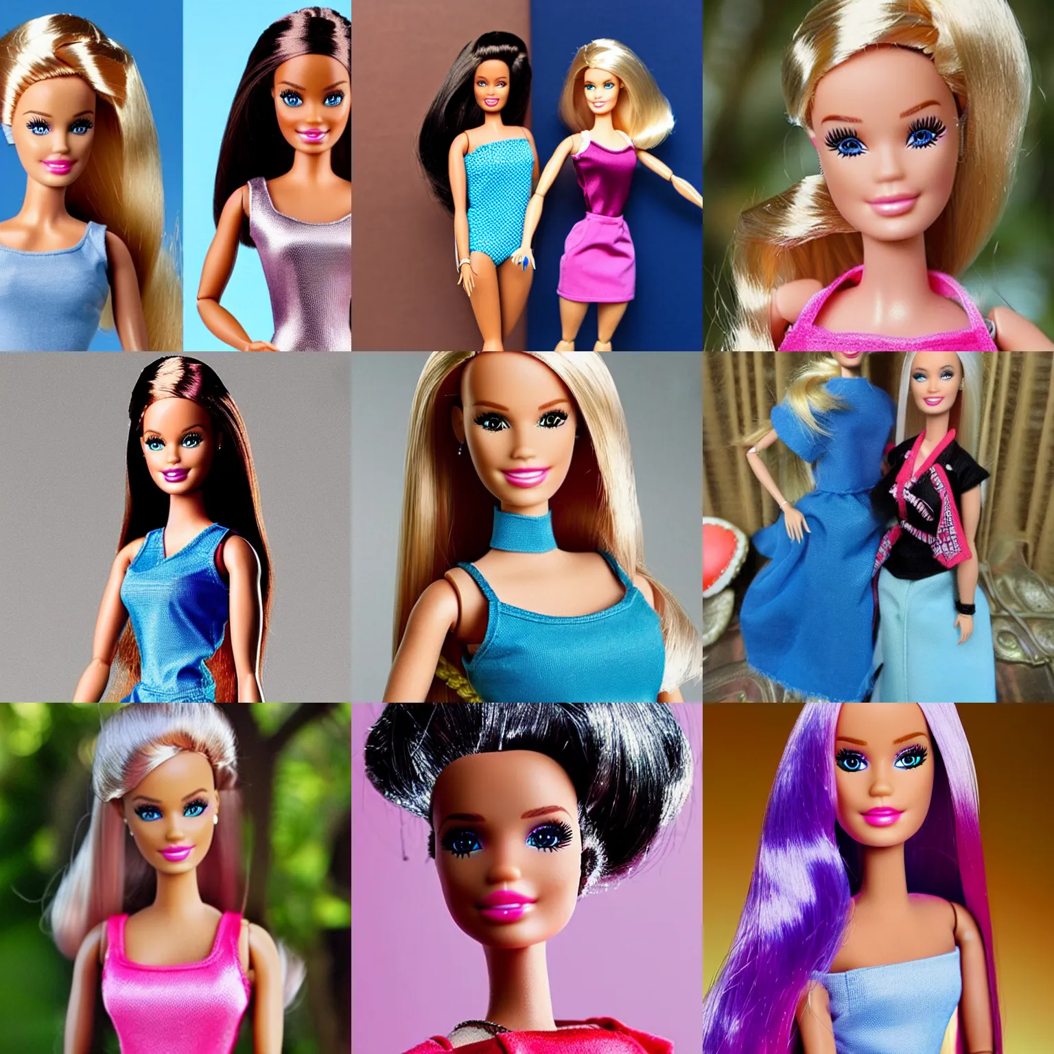 Prompt: barbie doll as a real woman