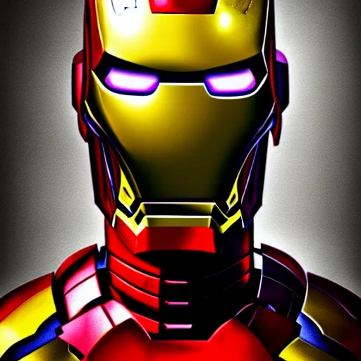 Prompt: a portrait of iron man as a scary zombie with his mask and flesh ripped highly detailed, digital photo, hdri, by christopher bretz and john carpenter, vivid colors, high contrast, 8 k resolution, intricate, photorealistic, smooth, psychedelic color scheme, concept art, award winning, cg society contest winner