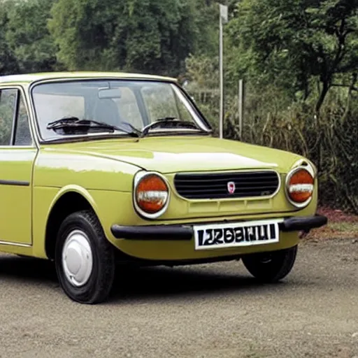 Prompt: vaz 2101 as Fiat 124