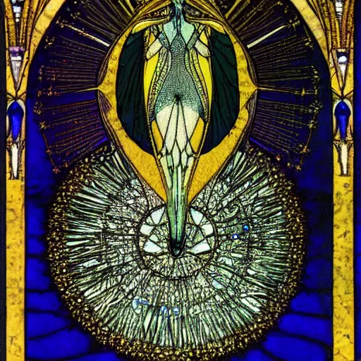 Image similar to coronavirus by harry clarke