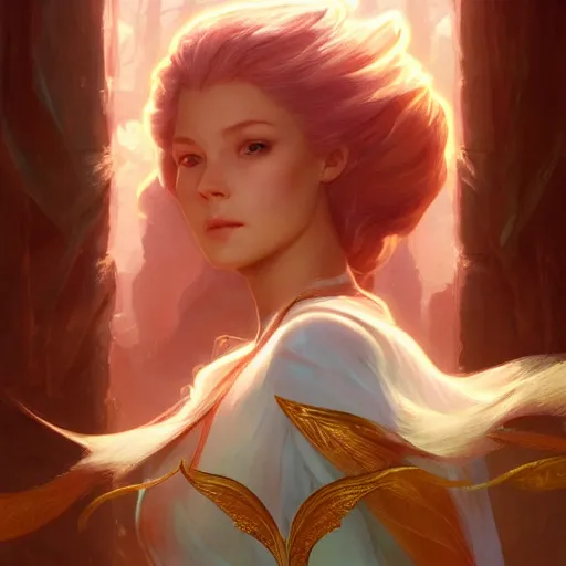 Image similar to aurora, child of light, highly detailed, digital painting, artstation, concept art, smooth, sharp focus, illustration, Unreal Engine 5, 8K, art by artgerm and greg rutkowski and alphonse mucha