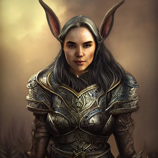 Prompt: unknown elder scrolls vi female character portrait, partially clothed in highly detailed elven armour, atmospheric lighting, painted, intricate, highgate cemetery, mist, cold, volumetric lighting, beautiful, blue moon light, sharp focus, ultra detailed, by leesha hannigan, ross tran, thierry doizon, kai carpenter, ignacio fernandez rios