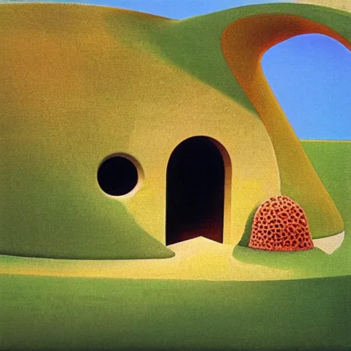 Image similar to Trulli by Roger Dean