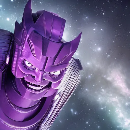 Prompt: galactus, 4k, high detail, high-resolution photograph, professional photography, ultra-detail