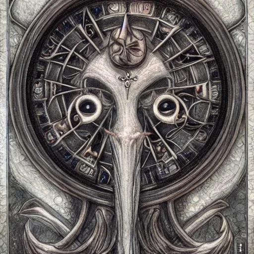 Image similar to detailed and sharp cancer zodiac artwork, mystic style, detailed, 8 k, detailed, symmetrical, by brian froud