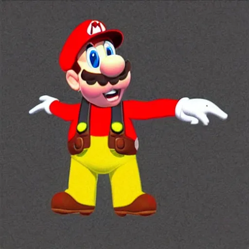 Prompt: jason statham in the movie super mario bros dressed as mario, photorealistic