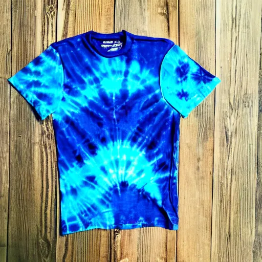 Image similar to A tie-dyed t-shirt