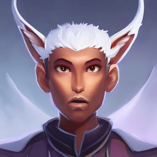 Image similar to face icon stylized minimalist, handsome snow elf bard with black skin, ornate silver armour, androgynous, part anthropomorphic wolf, frosty demeanor, loftis, cory behance hd by jesper ejsing, by rhads, makoto shinkai and lois van baarle, ilya kuvshinov, rossdraws global illumination