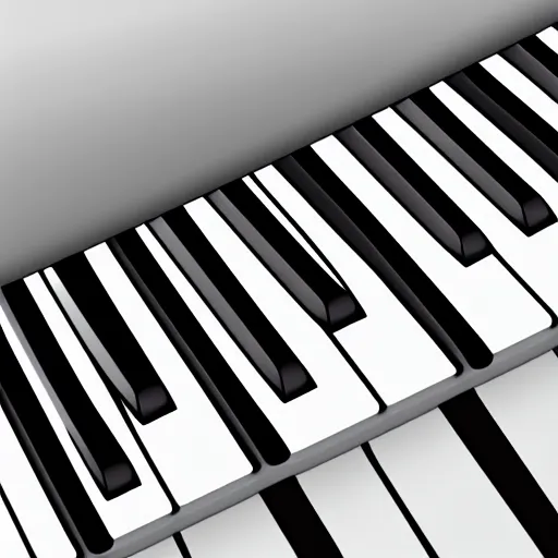 Image similar to Piano keyboard sticker illustration