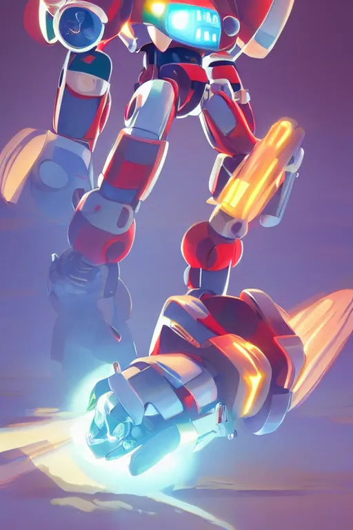 Image similar to metabots medabots medarotto medarot robot minimalist comics, behance hd by jesper ejsing, by rhads, makoto shinkai and lois van baarle, ilya kuvshinov, rossdraws global illumination ray tracing hdr radiating a glowing aura