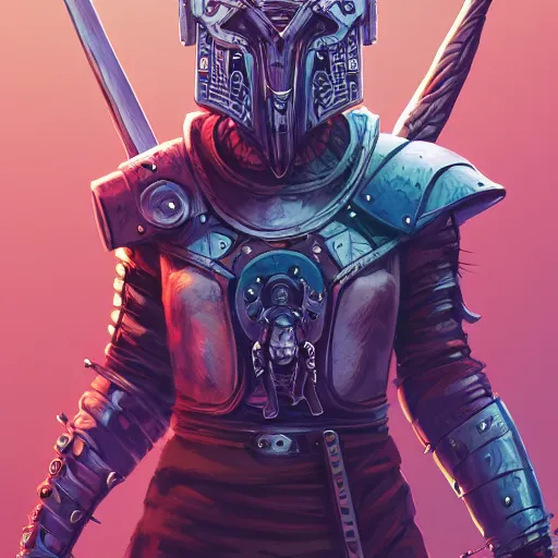 Image similar to cyberpunk viking helmet mask warrior goddess robot ninja fantasy, art gta 5 cover, official fanart behance hd artstation by jesper ejsing, by rhads, makoto shinkai and lois van baarle, ilya kuvshinov, ossdraws