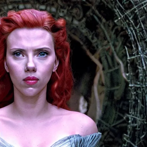 Image similar to a still of Scarlett Johansson in Pan's Labyrinth (2006)