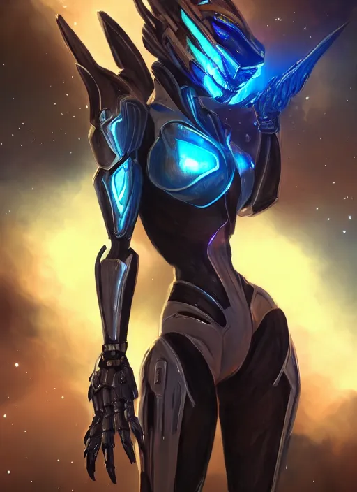 Image similar to cinematic goddess shot, cosmic sized perfectly proportioned stunning beautiful hot anthropomorphic robot mecha female dragon, nebula background, larger than galaxies, galaxy being held by sharp claws, sleek silver armor, epic proportions, epic size, epic scale, ultra detailed digital art, furry art, macro art, dragon art, giantess art, warframe fanart, furaffinity, deviantart