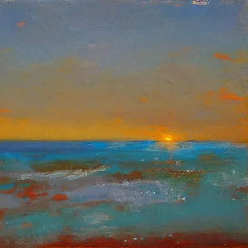 Prompt: seascape, by eric le pape