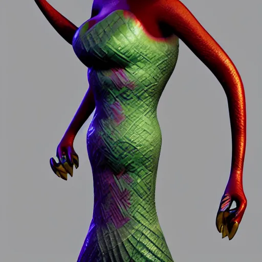 Image similar to a mermaid in the five nights at freddy's universe, highly detailed, 3 d render, sharp focus