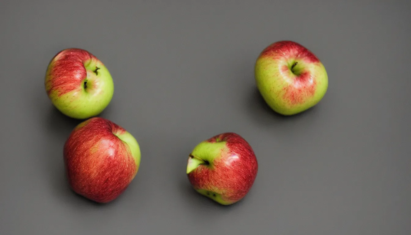 Prompt: square apple, medium format photography, highly detailed, anamorphic 50mm lens