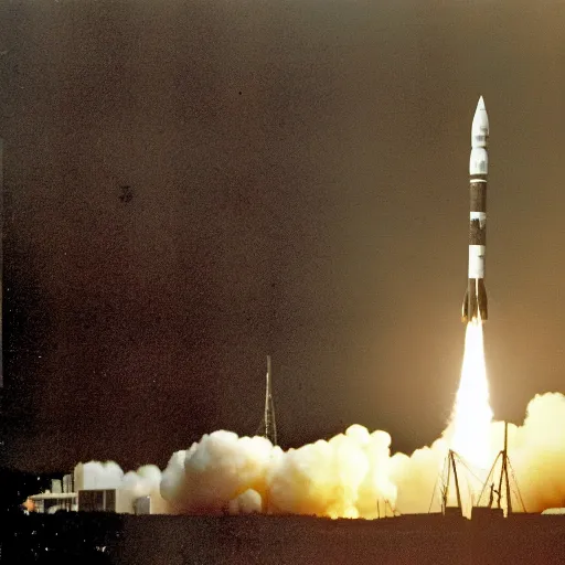 Image similar to apollo 1 1 rocket launch