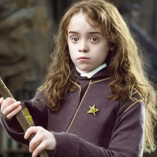 Image similar to Hermione Granger with down syndrome