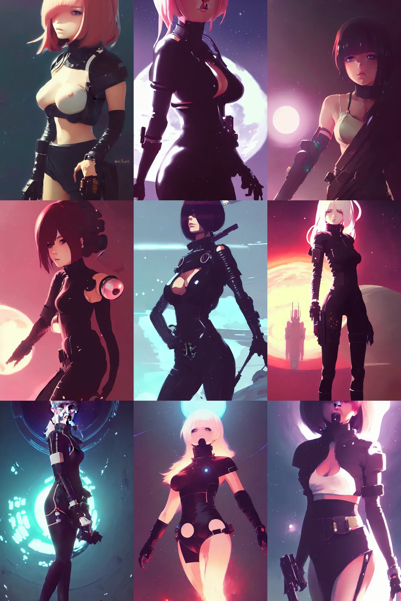 Gorgeous Space Pirate By Ilya Kuvshinov Krenz Stable Diffusion OpenArt