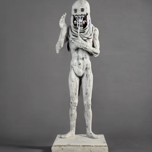 SCP-173 - The Sculpture - The Original by Sarwet46-And-SCP on