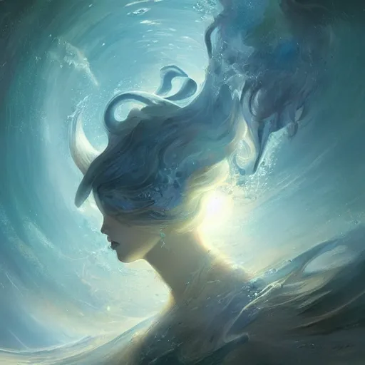 Image similar to a mind forever voyaging, fantasy, sea, cosmos, eternity, bayard wu