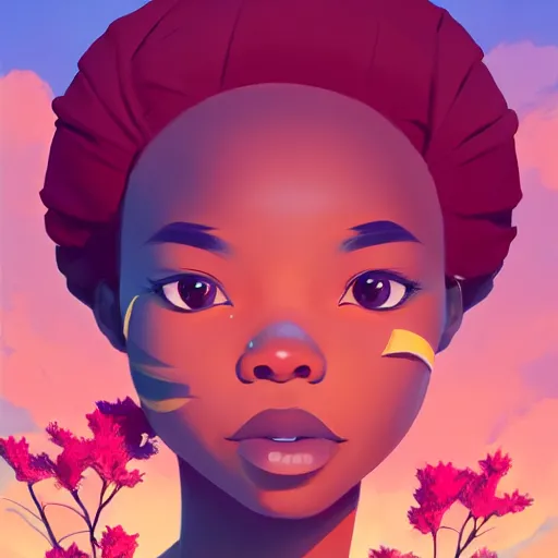 Prompt: body icon stylized minimalist an african girl in a pikatchu costume surrounded by cherry blossoms, loftis, cory behance hd by jesper ejsing, by rhads, makoto shinkai and lois van baarle, ilya kuvshinov, rossdraws, global illumination