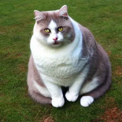Image similar to extremely obese cat,