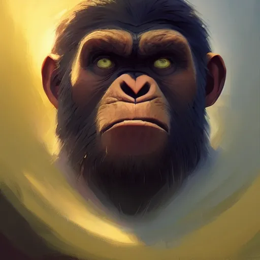 Image similar to face icon stylized minimalist planet of the apes, loftis, cory behance hd by jesper ejsing, by rhads, makoto shinkai and lois van baarle, ilya kuvshinov, rossdraws global illumination