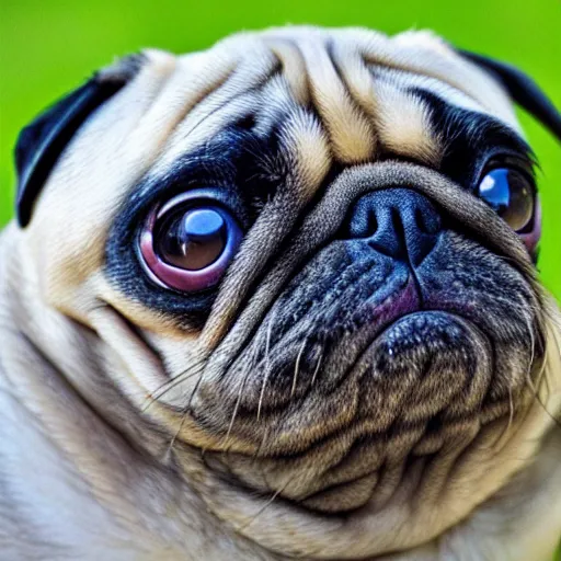 Image similar to a pug seal