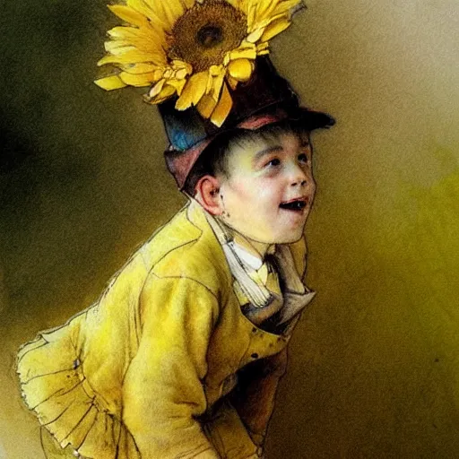 Prompt: ( ( ( ( ( yellow brick road. muted colors. ) ) ) ) ) by jean - baptiste monge!!!!!!!!!!!!!!!!!!!!!!!!!!!