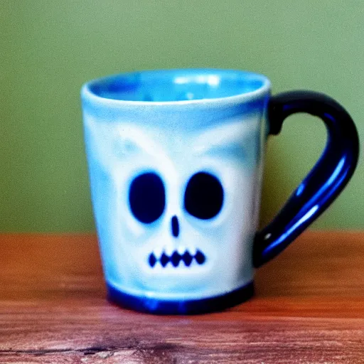 Image similar to photo of a creepy mug