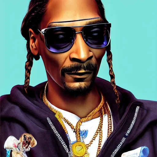 Image similar to Snoop Dog as a Emoji, by Stanley Artgerm Lau, WLOP, Rossdraws, James Jean, Andrei Riabovitchev, Marc Simonetti, Yoshitaka Amano, ArtStation, CGSociety,