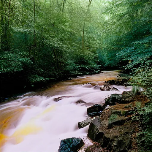 Image similar to cahaba river alabama, hymenocallis coronaria, kodak portra 4 0 0,