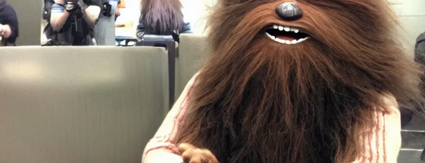 Image similar to the jew version of chewbacca