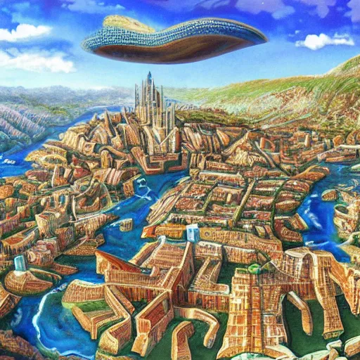 Image similar to surrealism, macedonia in 2 1 0 0