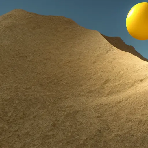 Prompt: mountain made of an egg, 8k ultra realistic, award winning, unreal engine 5, masterpiece